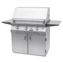 Solaire IRBQ-36 36-Inch Freestanding Grill On 2-Door Cart -Weber Store irbq 36c ped a 02 20 1