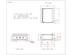 Lynx L30AG Asado Built-In Gas Grill, 30-Inch -Weber Store l30ag specs