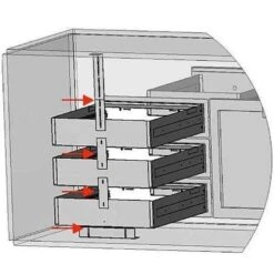 Lynx LMD-KIT Modular Drawer Kit