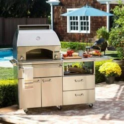 Lynx LPZAF 54-Inch Pizza Oven And Cart 10 Lynx LPZAF 54-Inch Pizza Oven And Cart -Weber Store lpzaf ls