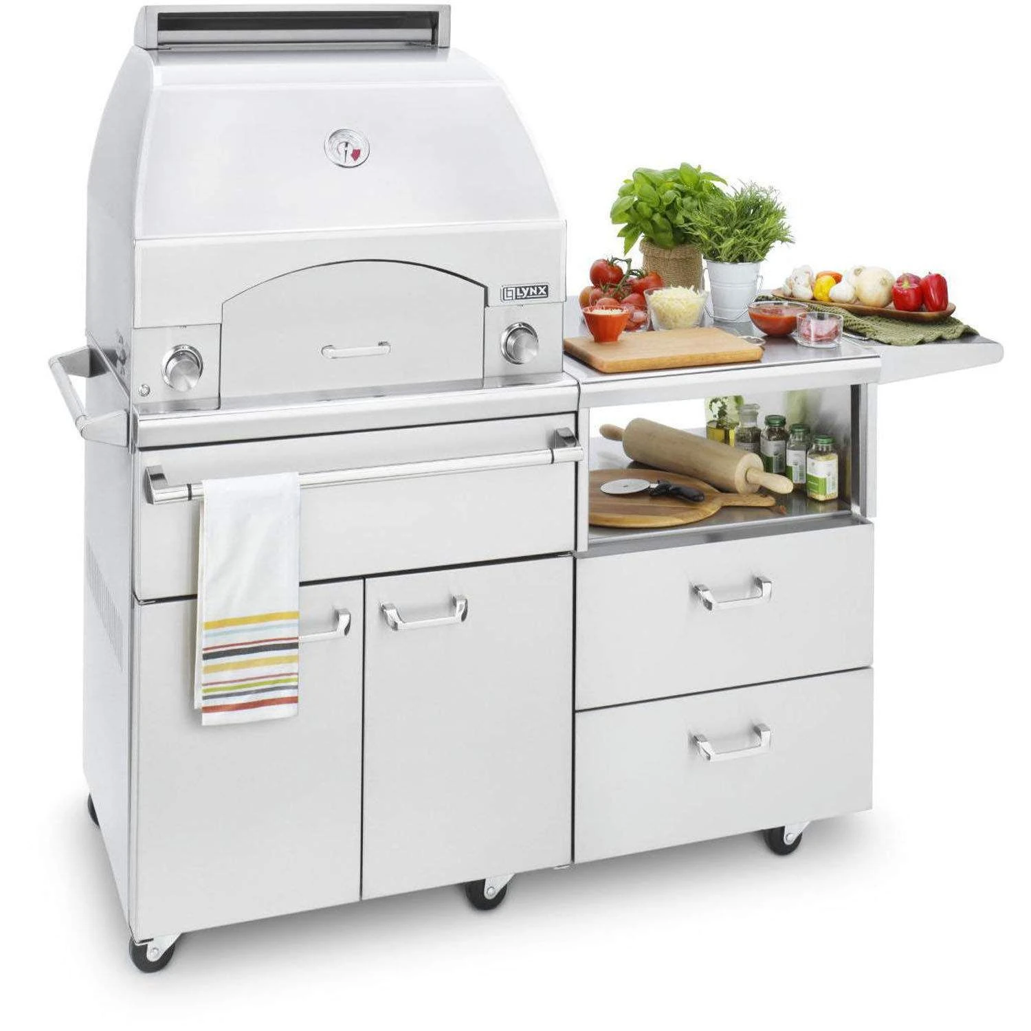 Lynx LPZAF 54-Inch Pizza Oven And Cart 4 Lynx LPZAF 54-Inch Pizza Oven And Cart - Image 2