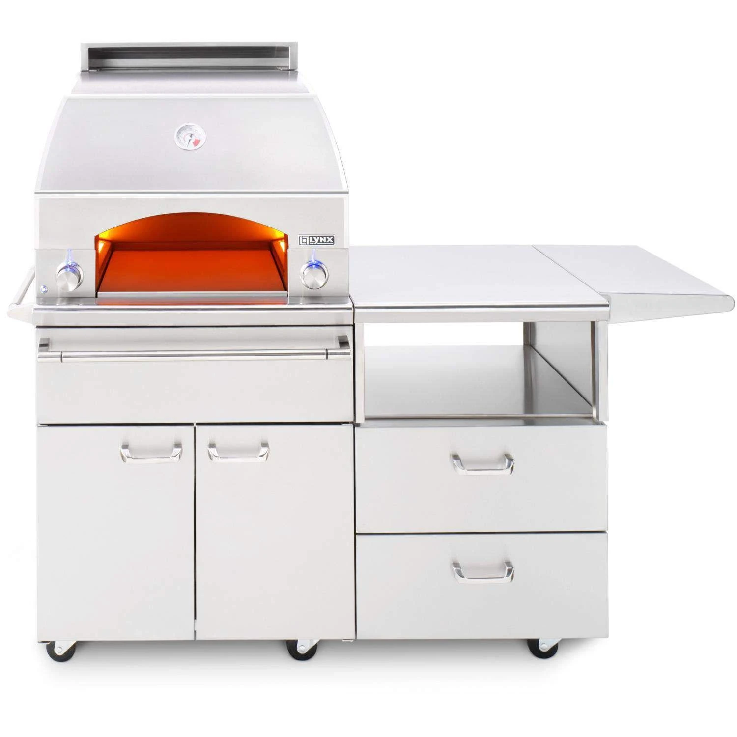 Lynx LPZAF 54-Inch Pizza Oven And Cart 3 Lynx LPZAF 54-Inch Pizza Oven And Cart