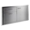 Lynx LSA42-4 Ventana Access Door And Double Drawer Combo, 42x23-Inch -Weber Store lsa42 4 b 02 20