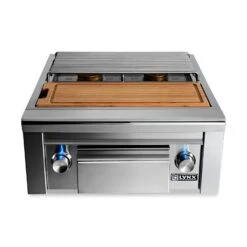 Lynx LSB2PC-1 Built-In Double Side Burner With Cutting Board And Drawer, Inch