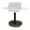 Modern Home Products MPP In-Ground Pedestal For MHP BBQ Grills -Weber Store mpp