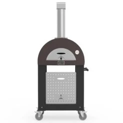 Alfa FXONE-LRAM Nano 23-Inch Wood-Fired Pizza Oven On Cart -Weber Store nano lram bf one sbl c 04 22