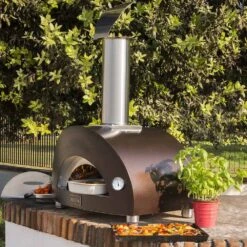 Alfa FXMD-S-LRAM Nano 23-Inch Countertop Wood-Fired Pizza Oven -Weber Store nano lram ls a 04 22