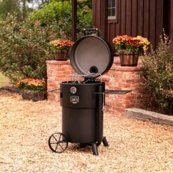 Oklahoma Joe's OKJ-19202 Anthem Series Bronco Pro Drum Smoker 13 Oklahoma Joe's OKJ-19202 Anthem Series Bronco Pro Drum Smoker -Weber Store okj 19202099 ls c 05 21