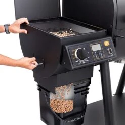 Oklahoma Joe's OKJ-21202125 Anthem Series Rider DLX Pellet Grill -Weber Store okj 21202125 e 05 21