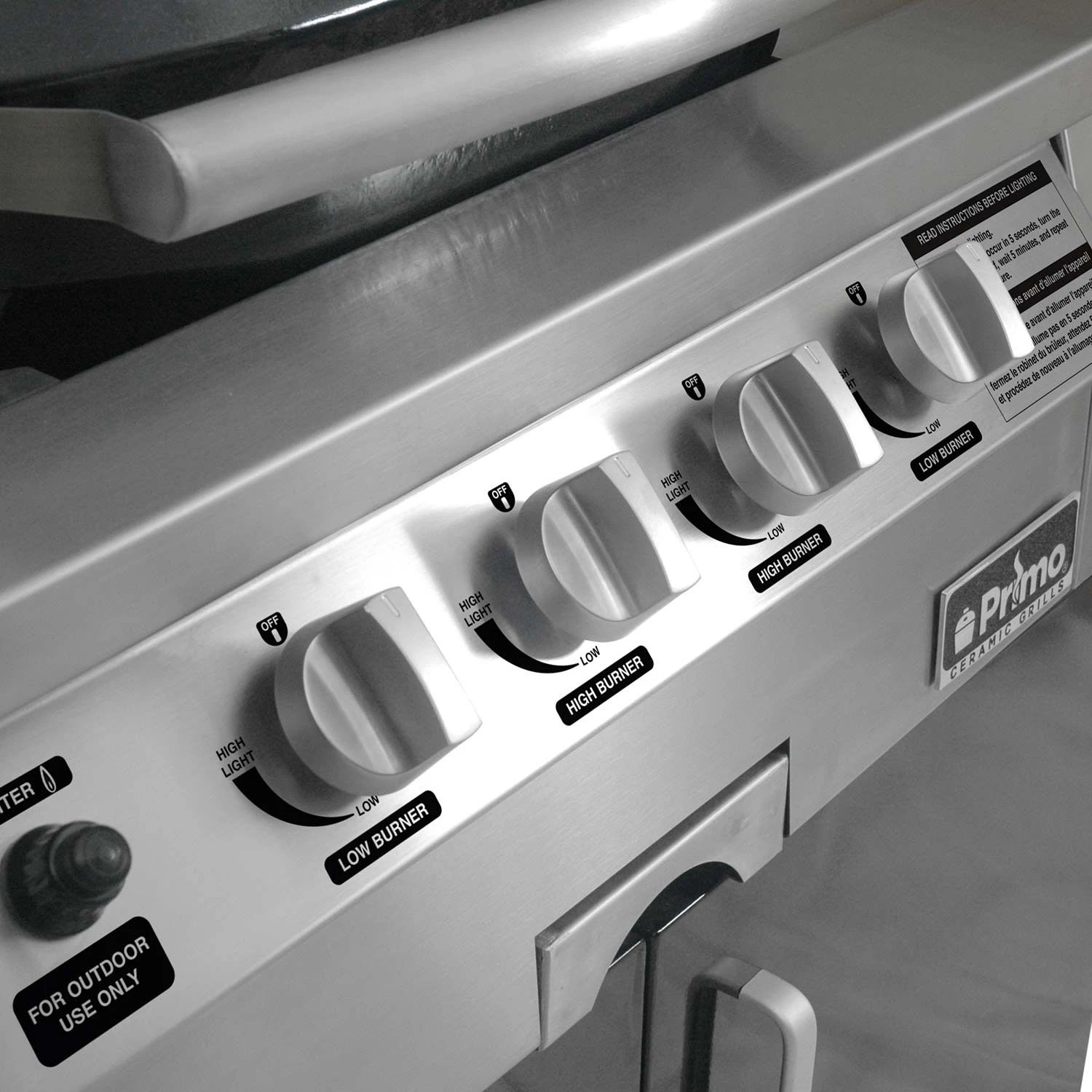 Primo GXLH Extra Large Oval Ceramic Natural Gas Kamado Grill Head 6 Primo GXLH Extra Large Oval Ceramic Natural Gas Kamado Grill Head - Image 4