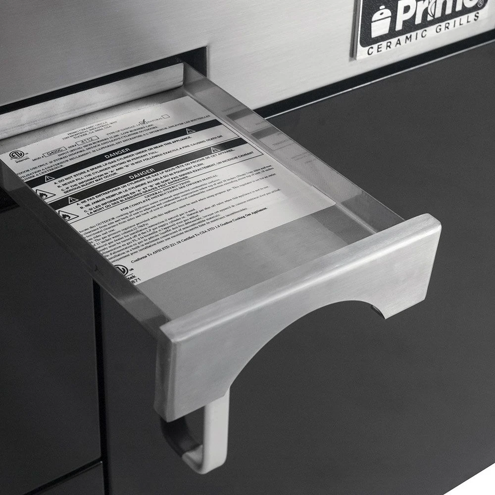 Primo GXLH Extra Large Oval Ceramic Natural Gas Kamado Grill Head 8 Primo GXLH Extra Large Oval Ceramic Natural Gas Kamado Grill Head - Image 6