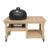 Primo CXLH-612 Extra Large Oval Ceramic Charcoal Kamado Grill, Countertop Cypress Table 2 Primo CXLH-612 Extra Large Oval Ceramic Charcoal Kamado Grill, Countertop Cypress Table -Weber Store oval xl 400 778 table 612 01 20 1