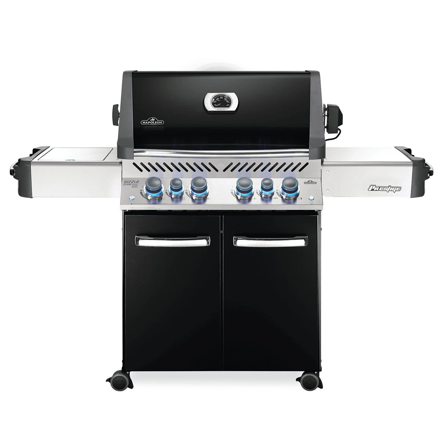 Napoleon P500RSIB-3 Prestige 500 Gas Grill On Cart With Rotisserie And Side Burner, 28-Inches 3 Napoleon P500RSIB-3 Prestige 500 Gas Grill On Cart With Rotisserie And Side Burner, 28-Inches