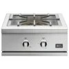 DCS PBE1-24 Series 9 24-Inch Built-In Power Burner -Weber Store pbe1 24 config a 05 23
