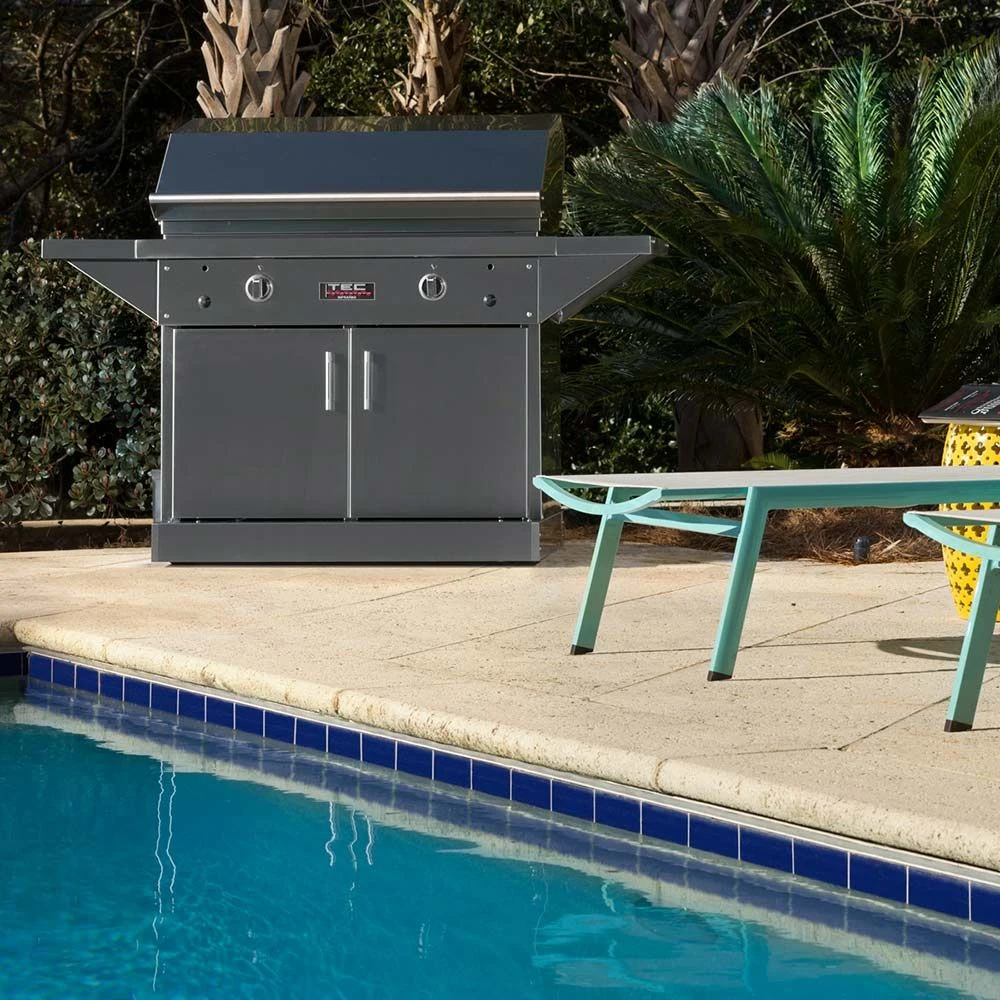 TEC Patio 2 FR Freestanding Infrared Gas Grill On Cabinet Pedestal, 44-Inches 5 TEC Patio 2 FR Freestanding Infrared Gas Grill On Cabinet Pedestal, 44-Inches - Image 3