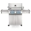Napoleon PRO500RSIBSS-3 Prestige PRO 500 Gas Grill On Cart With Rotisserie And Side Burner, 28-Inches -Weber Store pro500 3 a 07 20