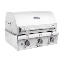 Saber R50SB0417 3-Burner Premium Built-In Infrared Grill, 32-Inches -Weber Store r50sb0417 b 02 20