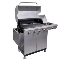 Saber R52SC0421 4-Burner Select Freestanding Infrared Grill With Side Burner, 40-Inches -Weber Store r52sc0421 c 05 21