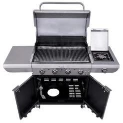 Saber R52SC0421 4-Burner Select Freestanding Infrared Grill With Side Burner, 40-Inches -Weber Store r52sc0421 d 05 21
