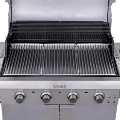 Saber R52SC0421 4-Burner Select Freestanding Infrared Grill With Side Burner, 40-Inches -Weber Store r52sc0421 f 05 21