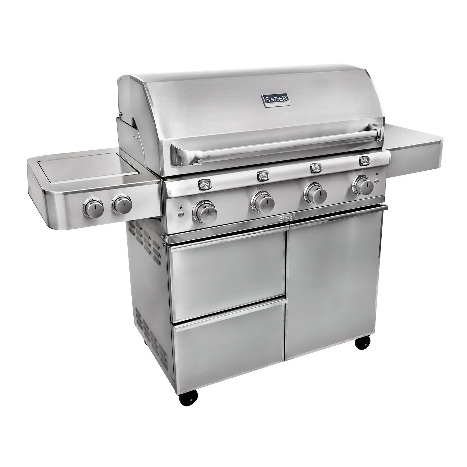Saber R67SC0917 4-Burner Elite Freestanding Infrared Grill With Rotisserie & Side Burner, 40-Inches 5 Saber R67SC0917 4-Burner Elite Freestanding Infrared Grill With Rotisserie & Side Burner, 40-Inches - Image 3