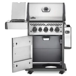 Napoleon RSE425RSIBSS Rogue SE 425 Gas Grill On Cart With Infrared Side And Rear Burners, 23.75-Inches -Weber Store rse425rsibpss b 07 20