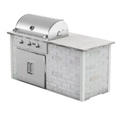 Coyote Ready-To-Assemble 6-Foot Outdoor Kitchen Island With 34-Inch C-Series Gas Grill & Access Doors (RTAC-G6) 10 Coyote Ready-To-Assemble 6-Foot Outdoor Kitchen Island With 34-Inch C-Series Gas Grill & Access Doors (RTAC-G6) -Weber Store rtac g6 bw c2c34lp cda2431 c 06 22