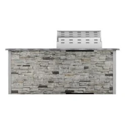 Coyote Ready-To-Assemble 8-Foot Outdoor Kitchen Island With 36-Inch Pellet Grill, 21-Inch Refrigerator & Storage Drawer (RTAC-G8-W) -Weber Store rtac g8 w sg c1p36 cbir l cssd36 d 06 22