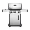 Napoleon RXT425SIBSS Rogue XT 425 Gas Grill On Cart With Infrared Side Burner, 23.75-Inches -Weber Store rxt425 ss main 1 01 20