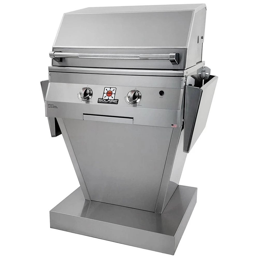 Solaire AGBQ-27 27-Inch Deluxe Pedestal Grill With Rotisserie 3 Solaire AGBQ-27 27-Inch Deluxe Pedestal Grill With Rotisserie