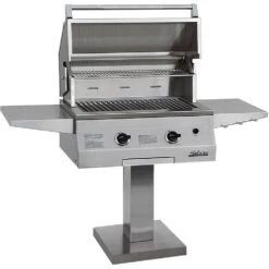 Solaire AGBQ-27 27-Inch Standard Grill On Bolt-Down Post -Weber Store sol agbq 27gir bdp a 07 20 1