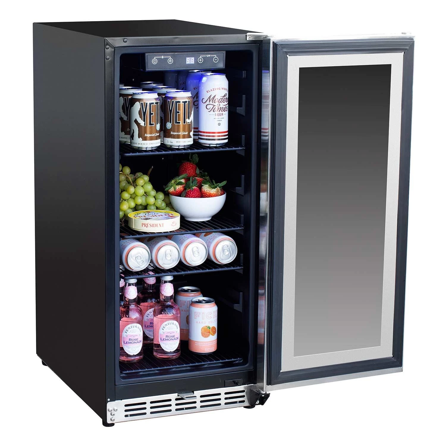 Summerset SSRFR-15G 15-Inch Outdoor Rated Refrigerator With Glass Door 4 Summerset SSRFR-15G 15-Inch Outdoor Rated Refrigerator With Glass Door - Image 2