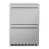 Summerset SSRFR-24DR2 Deluxe Outdoor Refrigerator Drawers, 5.3 Cubic Feet -Weber Store ssrfr 24dr2 c 01 20