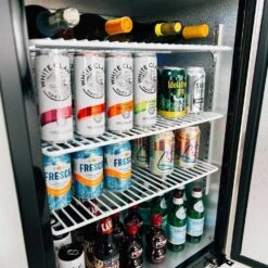 Summerset SSRFR-24S 24-Inch Outdoor Refrigerator, 5.3 Cubic Feet -Weber Store ssrfr 24s ssrfr 24sr ls d 01 20