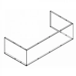 Summerset SSVH-48-DC 12-Inch Duct Cover For 48-Inch Vent Hood