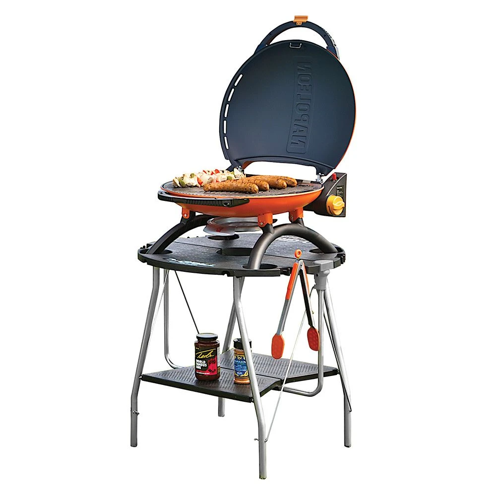 Napoleon TQ2225PO-STAND TravelQ Portable Gas Tabletop Grill With Base, Propane 3 Napoleon TQ2225PO-STAND TravelQ Portable Gas Tabletop Grill With Base, Propane