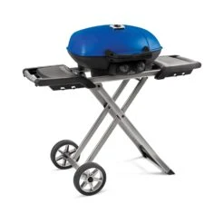 Napoleon TQ285X-BL-1 TravelQ 285 Portable Grill With Scissor Cart, Propane -Weber Store tq285x prod ang bl cartunfld