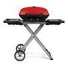 Napoleon TQ285X-RD-1-A TravelQ 285 Portable Grill With Scissor Cart, Propane -Weber Store tq285x prod str rd cartunfld