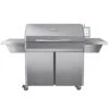 Memphis Grills VG0002S-ITC3 Elite ITC3 Freestanding Wood Fire Pellet Smoker Grill, Wi-Fi Controlled, 304 SS Alloy -Weber Store vg0002s itc3 a 08 21