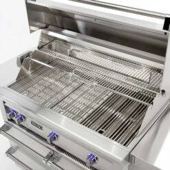 Viking 5 Series Stainless Steel Built-In Gas Grill With ProSear Burner & Rotisserie, 54-Inch (VQGI554) 11 Viking 5 Series Stainless Steel Built-In Gas Grill With ProSear Burner & Rotisserie, 54-Inch (VQGI554) -Weber Store vqgi554 feat c 05 21 1