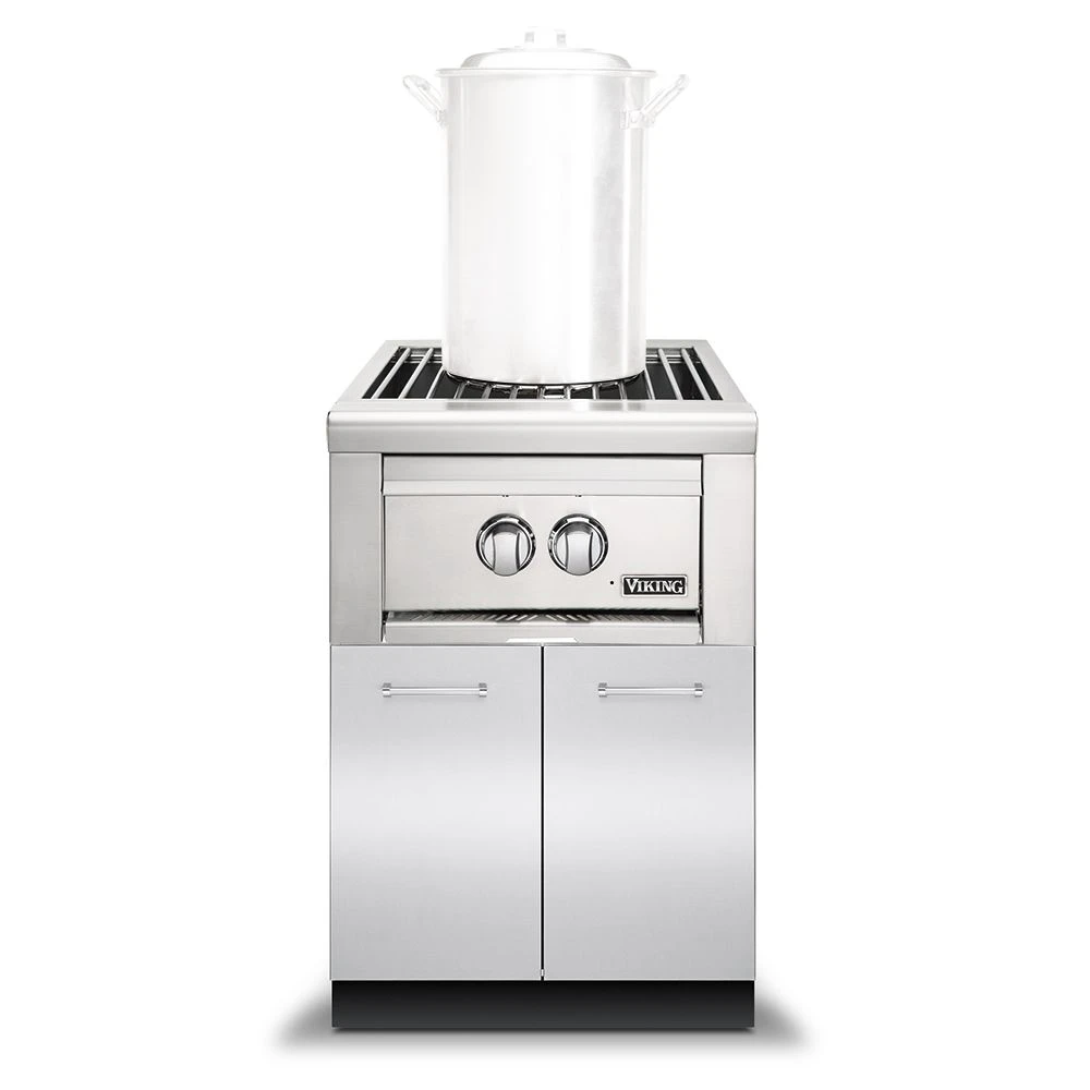 Viking 5 Series Stainless Steel Gas Power Burner On Stainless Steel Base, 20-Inch (VQGPB520BSS) 6 Viking 5 Series Stainless Steel Gas Power Burner On Stainless Steel Base, 20-Inch (VQGPB520BSS) - Image 4