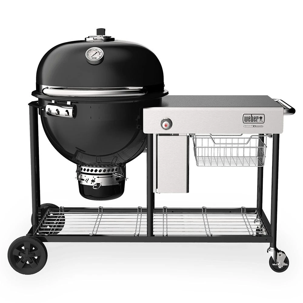 Weber Summit Kamado S6 Freestanding Charcoal Grill Center With Gas Ignition, 24-Inch (WEB-18501101) 3 Weber Summit Kamado S6 Freestanding Charcoal Grill Center With Gas Ignition, 24-Inch (WEB-18501101)