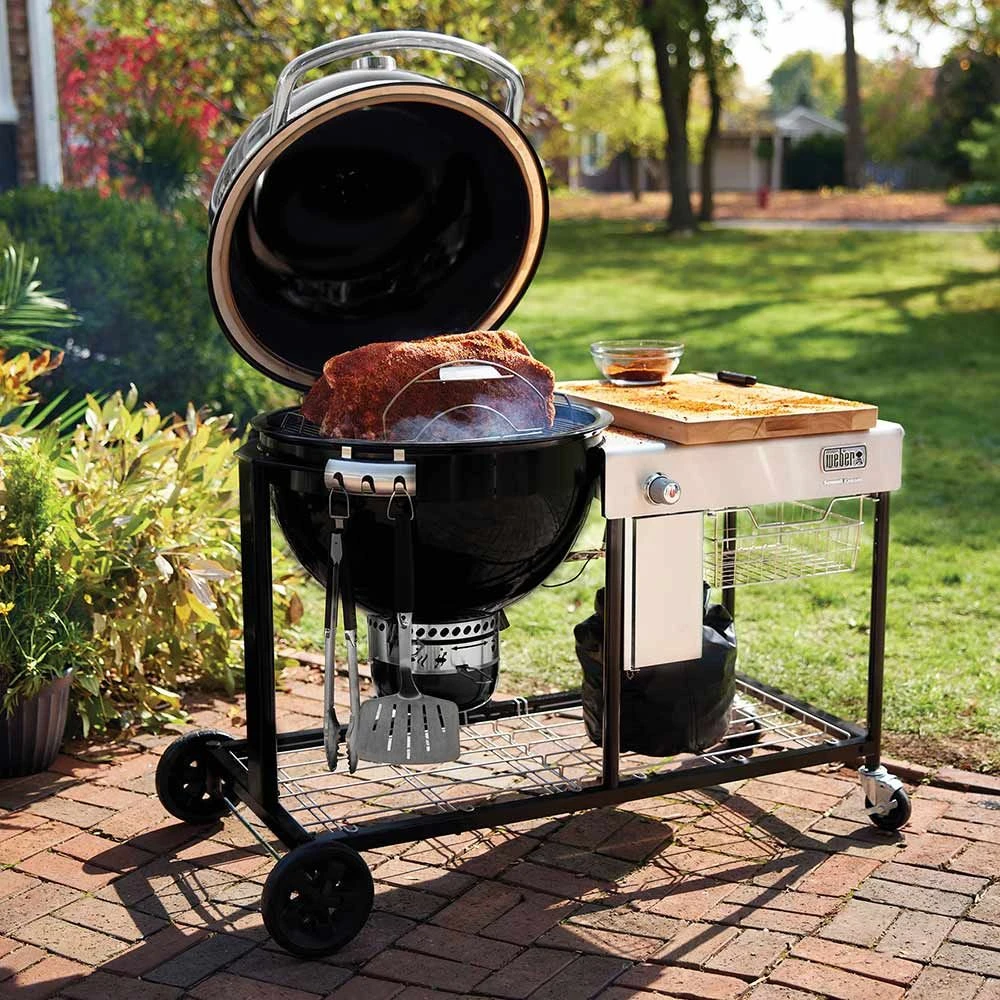 Weber Summit Kamado S6 Freestanding Charcoal Grill Center With Gas Ignition, 24-Inch (WEB-18501101) 7 Weber Summit Kamado S6 Freestanding Charcoal Grill Center With Gas Ignition, 24-Inch (WEB-18501101) - Image 5