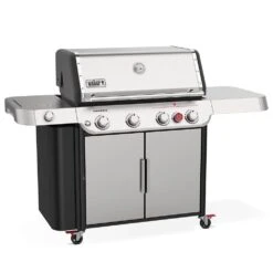 Weber Genesis 4-Burner Freestanding Gas Grill With Sear Burner And Side Burner (WEB-E-S-435) -Weber Store web 36400001 b 05 22