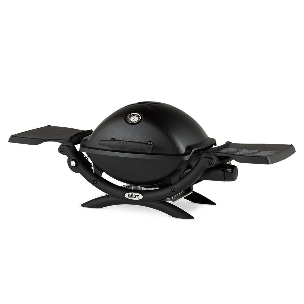 Weber Q1200 Portable Propane Gas Grill With Side Tables (WEB-Q1200) 4 Weber Q1200 Portable Propane Gas Grill With Side Tables (WEB-Q1200) - Image 2