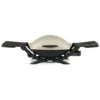 Weber Q2000 Portable Propane Gas Grill With Side Tables (WEB-53060001) -Weber Store web 53060001 a 05 22
