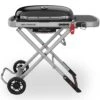 Weber Traveler Portable Propane Gas Grill With Side Table -Weber Store web 9010001 a 05 22
