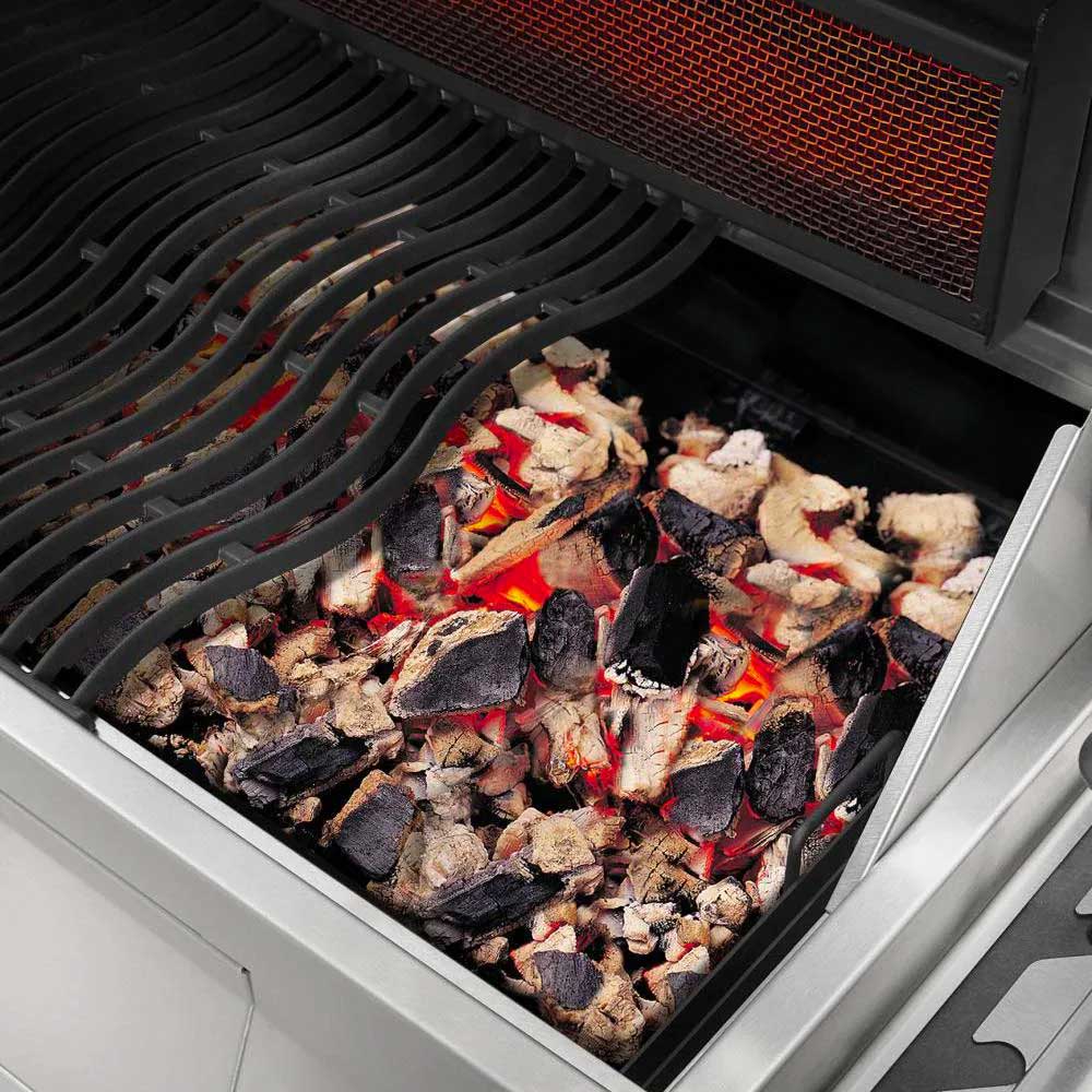 Weber Store -Weber Store Napoleon Charcoal Professional charcoal bed cast iron wave grates